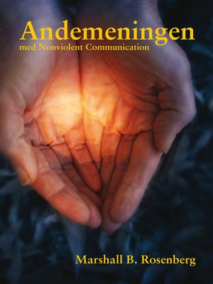 cover image of Andemeningen med Nonviolent Communication